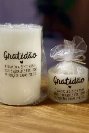 Conjunto de Luminária Gratidão